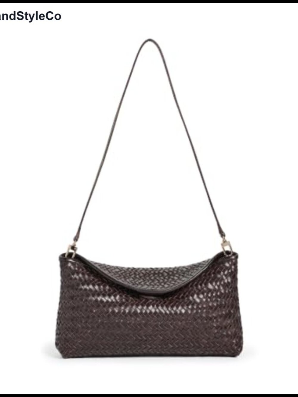 Woven Lid Top Clutch with Optional Strap
